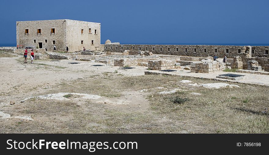 The Fortezza of Rethimnos in Crete an Venetian fort