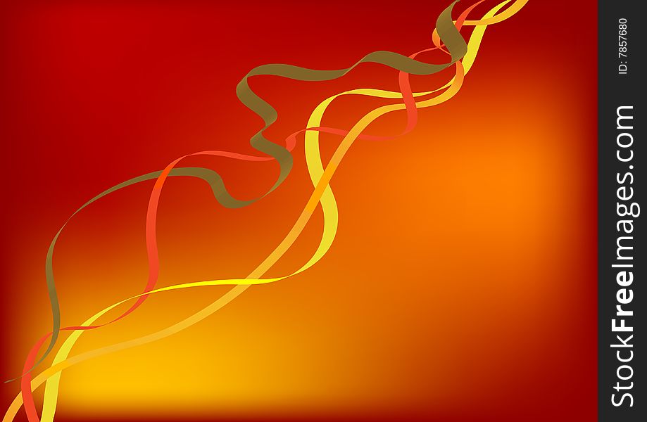 This is the background wish color ribbons. This is the background wish color ribbons
