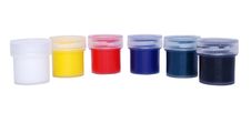Multicolored Paints Stock Photography
