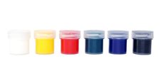 Multicolored Paints Royalty Free Stock Photos