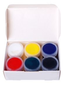 Multicolored Paints Stock Image Multicolored Paints Stock Image
