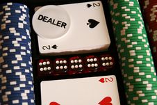 Poker Time... Royalty Free Stock Photography