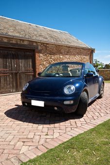 Convertable Outside Shed Royalty Free Stock Images