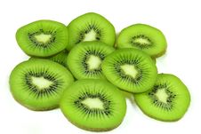 Kiwi Fruit Slices Royalty Free Stock Image Kiwi Fruit Slices Royalty Free Stock Image