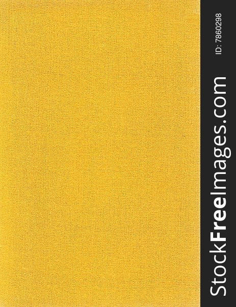 Texture of yellow fabric