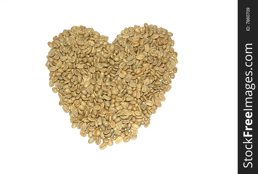 Heart from coffee, not fried grains. Heart from coffee, not fried grains