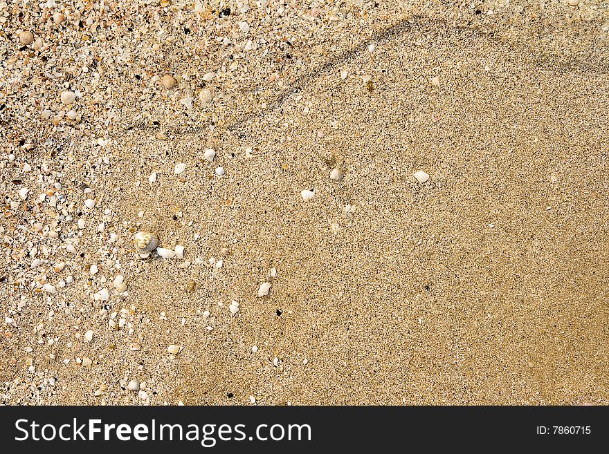 Maritime pebble on the beach. Maritime pebble on the beach