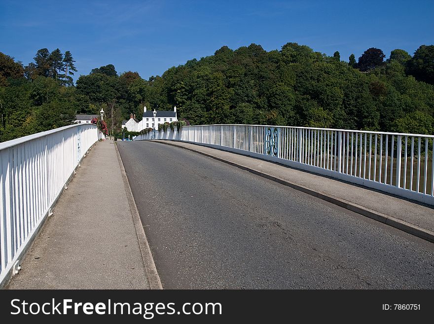 Iron Bridge Over River Wye