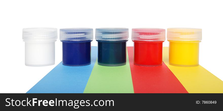 Multicolored Paints