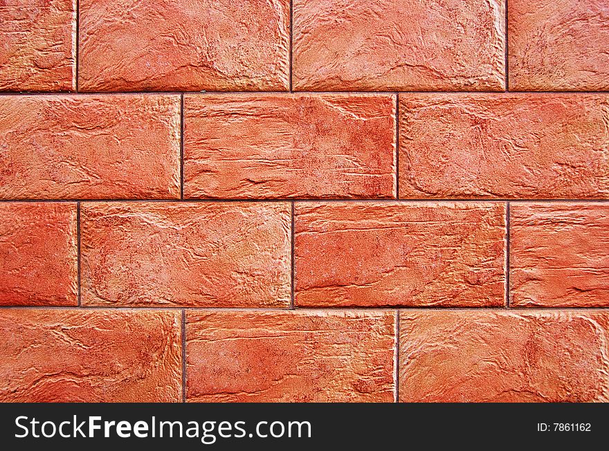 Well done decorative brick wall