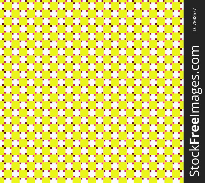 Yellow Retro Pattern