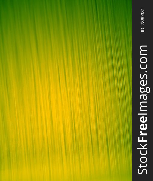 Green And Yellow Abstraction