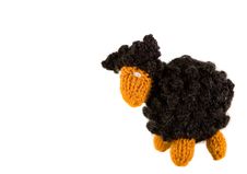Crocheted Lamb Royalty Free Stock Image
