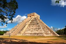 Kukulkan S Pyramid - El Castillo Royalty Free Stock Photography Kukulkan S Pyramid - El Castillo Royalty Free Stock Photography