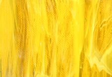 Yellow Glass As A Background Stock Images