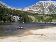 Lake In The Sierra Nevada Mountains Royalty Free Stock Photo Lake In The Sierra Nevada Mountains Royalty Free Stock Photo