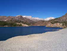 High Sierra Nevada Mountain Lake Royalty Free Stock Photos High Sierra Nevada Mountain Lake Royalty Free Stock Photos