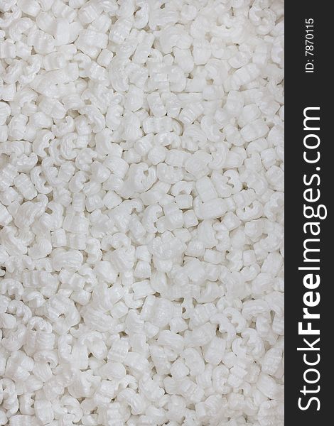 Styrofoam/polystyrene package padding texture. Styrofoam/polystyrene package padding texture