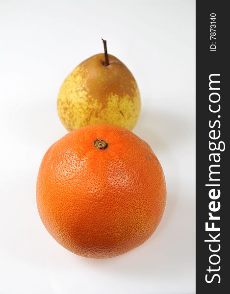 Orange And Pear