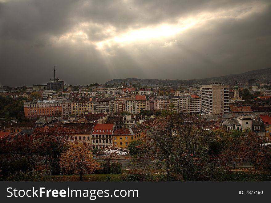 THe vieuve to old tovn of Budapest