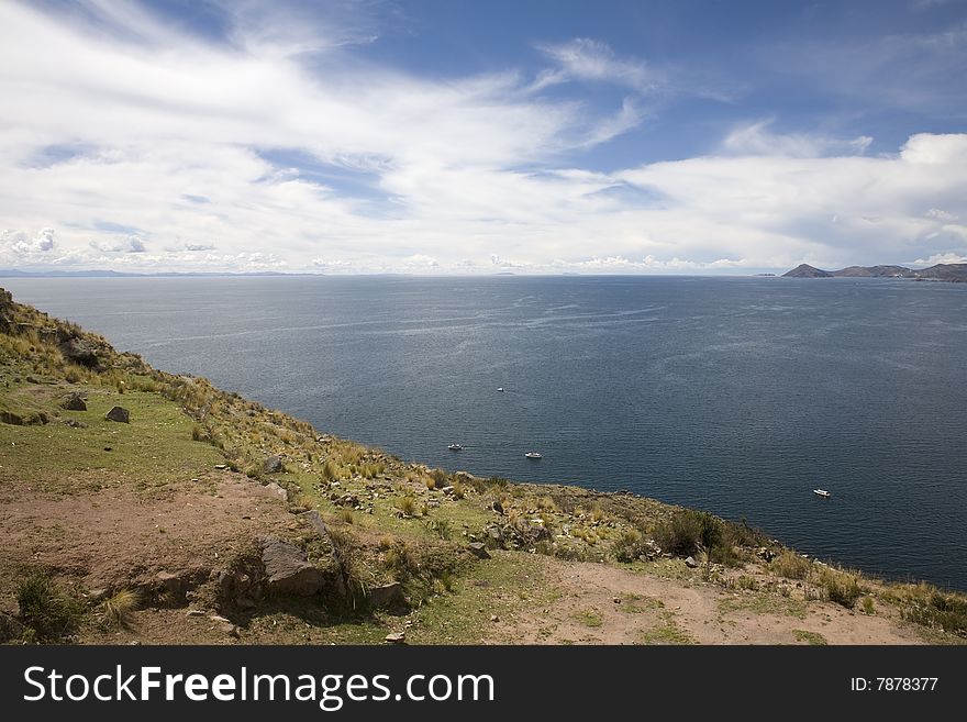 Copacabana is the main Bolivian town on Lake Titicaca, from where boats leave for Isla del Sol, the sacred Inca island. Copacabana is the main Bolivian town on Lake Titicaca, from where boats leave for Isla del Sol, the sacred Inca island.