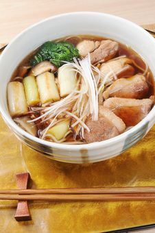 Japanese Noodles Royalty Free Stock Images