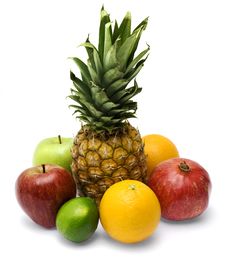 Group Of Fresh Fruits Stock Images Group Of Fresh Fruits Stock Images