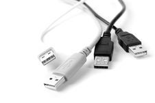 Usb Cable Royalty Free Stock Photos