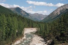 Shumak River Valley Stock Image Shumak River Valley Stock Image