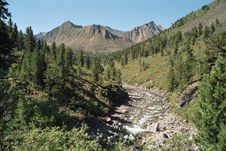 Shumak River Valley Stock Photo Shumak River Valley Stock Photo