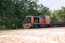 Old Rusty Locomotive Royalty Free Stock Images Old Rusty Locomotive Royalty Free Stock Images