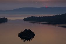 Sunrise Lake Tahoe-01 Royalty Free Stock Photos