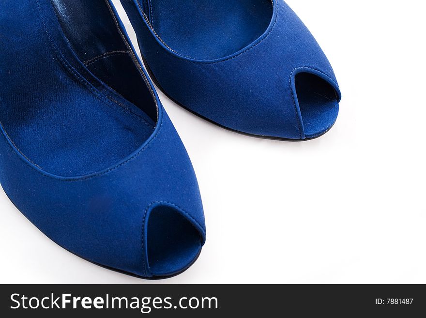 Dark blue shoes