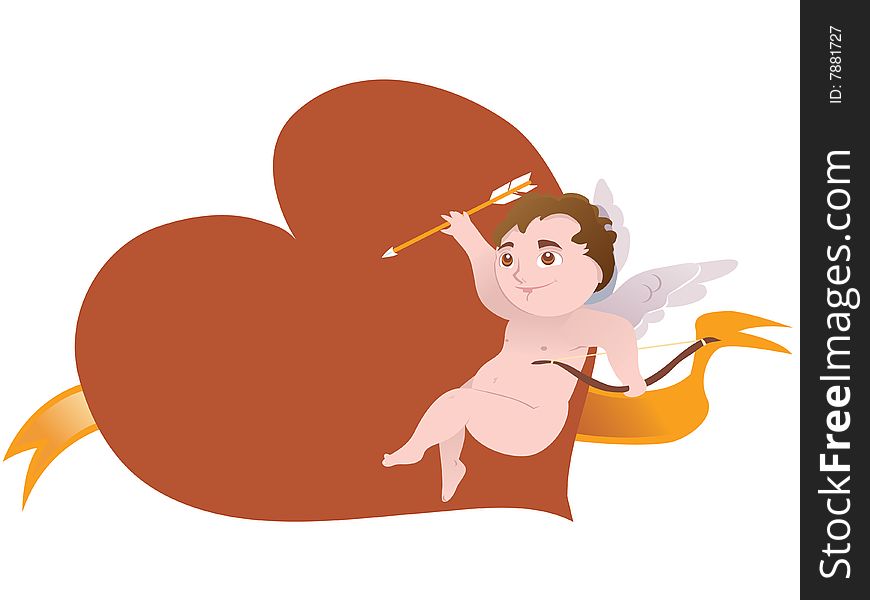Valentine's day symbol - Baby cupid