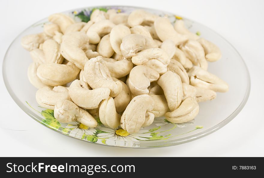 Cashews On Saucer