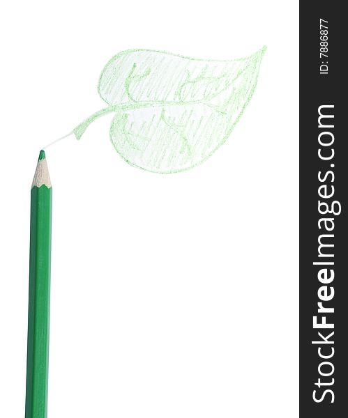 Green Pencil, The Leaf