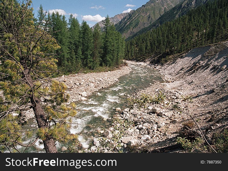 Shumak river valley