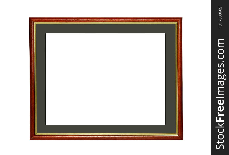 Empty Wooden Frame