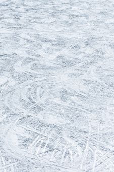 Snow Trails Stock Images