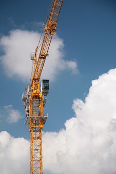 The Elevating Crane Stock Images The Elevating Crane Stock Images
