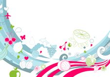 Retro Funky Background Royalty Free Stock Image Retro Funky Background Royalty Free Stock Image
