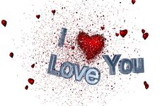 Heart Explosin Royalty Free Stock Photos Heart Explosin Royalty Free Stock Photos
