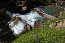 Water Cascade Stock Photography Water Cascade Stock Photography