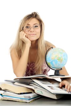 Tired Student Stock Image Tired Student Stock Image