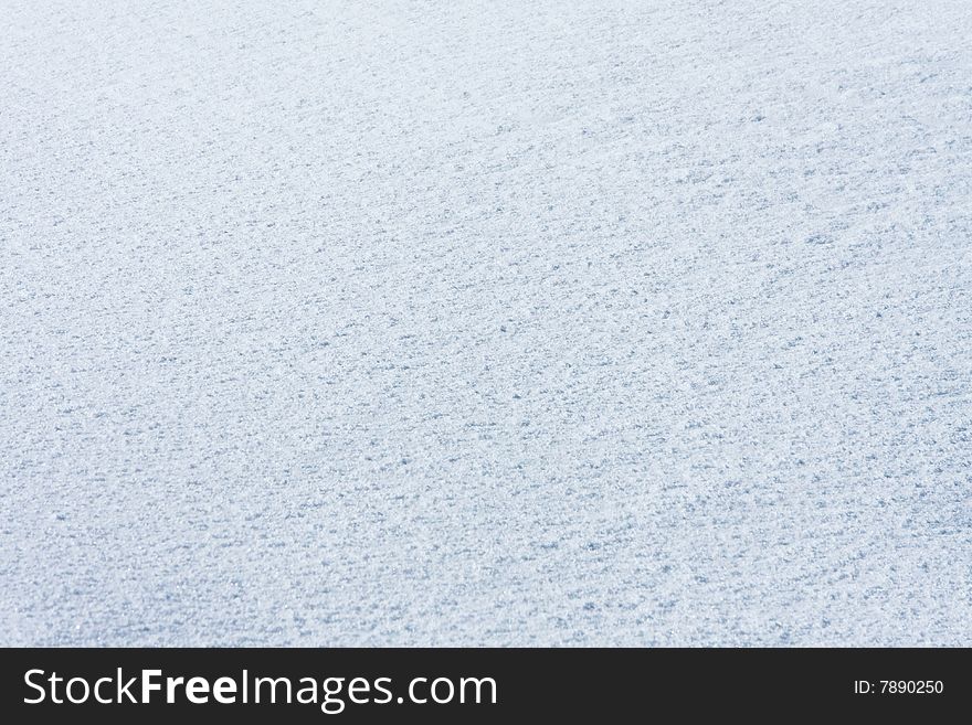 New and clean white snow background texture. New and clean white snow background texture