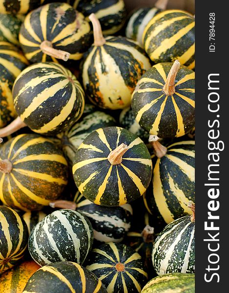 Background From Small Pumpkins