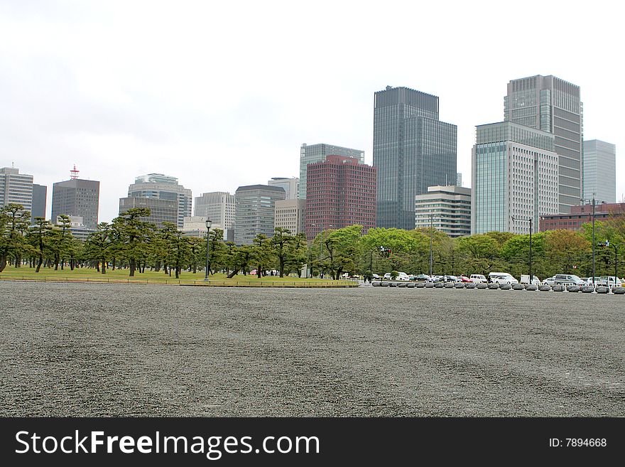 Around Imperial Palace, Tokyo, Japan.