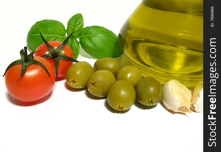 Olive Oil And Vegetable