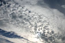 Lit Clouds Royalty Free Stock Photos Lit Clouds Royalty Free Stock Photos