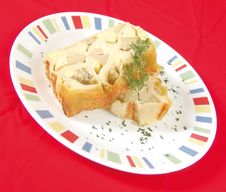 Egg Quiche Royalty Free Stock Images Egg Quiche Royalty Free Stock Images